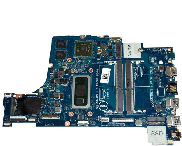 Alt view image 6 of 7 - Dell Inspiron 17 3780 Motherboard i7-8565U 4-Core AMD Radeon 520 LA-G711P WTTRR