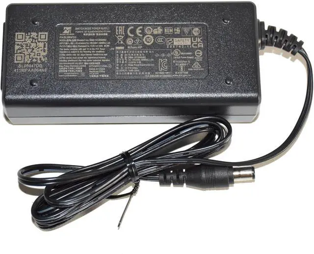 Alt view image 4 of 7 - HP Poly Studio USB X50 X70 60W AC Adapter Without Power Cord SL00047DG 875M7AA