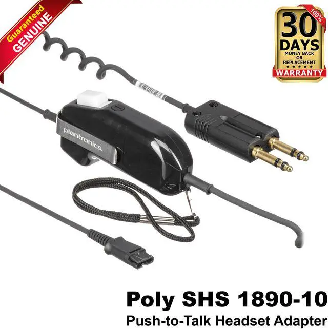 Main image of HP Poly SHS1890-10 PTT Amplifier TAA-WW Compliant 60825-310 8K7T6AA#AC3