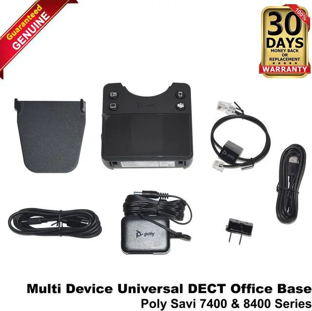 Main image of HP Poly Savi 8245-M 7400 & 8400 Multi Device Universal DECT Office Base 8L562AA#ABA
