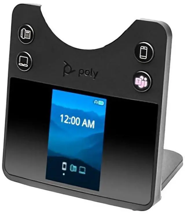 Alt view image 3 of 7 - HP Poly Savi 8245-M 7400 & 8400 Multi Device Universal DECT Office Base 8L562AA#ABA