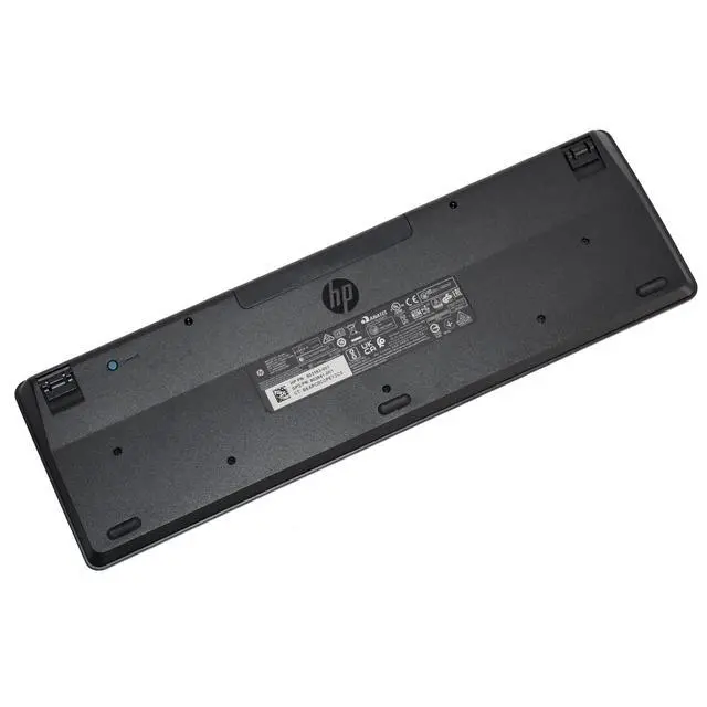 Alt view image 4 of 7 - HP SK-2064 Wireless Slim Keyboard US QWERTY Black 803183-001 803841-001