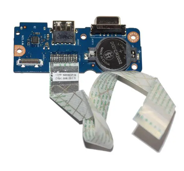 Alt view image 2 of 4 - Dell Vostro 3580 3590 USB VGA Port Board EDI54 LS-G712P 74P3P