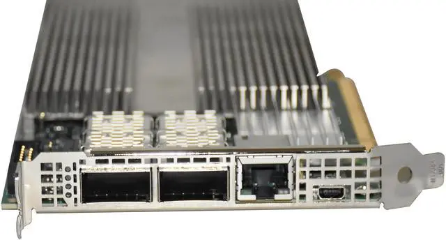 Alt view image 6 of 7 - Dell Intel E2100-CCQDA2 200GbE Dual-Port QSFP56 PCIe 4.0 x16 IPU Adapter YJDYV