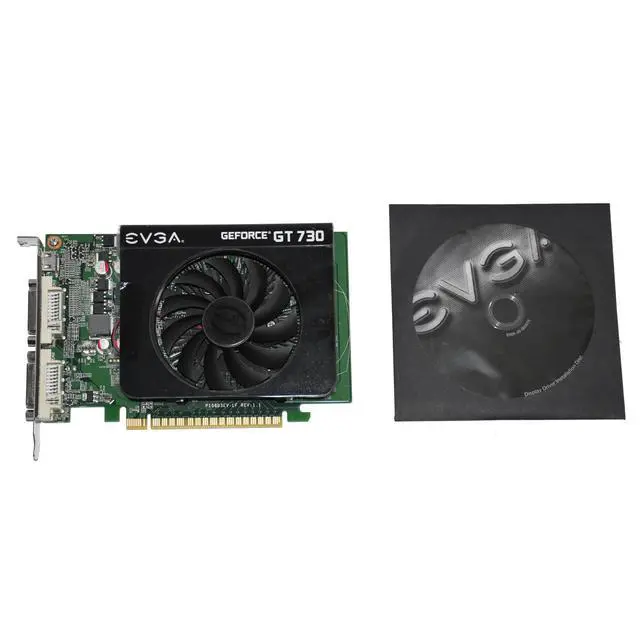 Alt view image 7 of 7 - EVGA GeForce GT 730 Graphic Card - 700 MHz Core - 1 GB DDR3 SDRAM - Single Slot