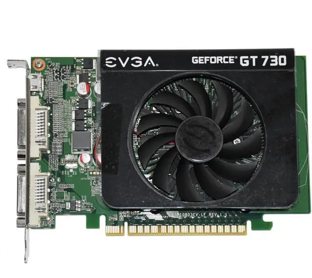 Main image of EVGA GeForce GT 730 Graphic Card - 700 MHz Core - 1 GB DDR3 SDRAM - Single Slot