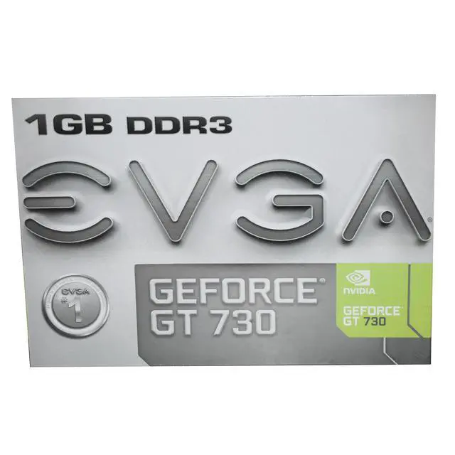 Alt view image 3 of 7 - EVGA GeForce GT 730 Graphic Card - 700 MHz Core - 1 GB DDR3 SDRAM - Single Slot