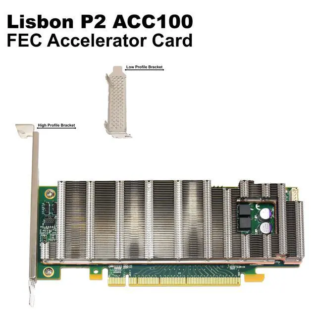 Alt view image 2 of 4 - Silicom Lisbon-P2 ACC100 OCP 5G FEC Accelerator Card High-Speed Adapter 3X3K5