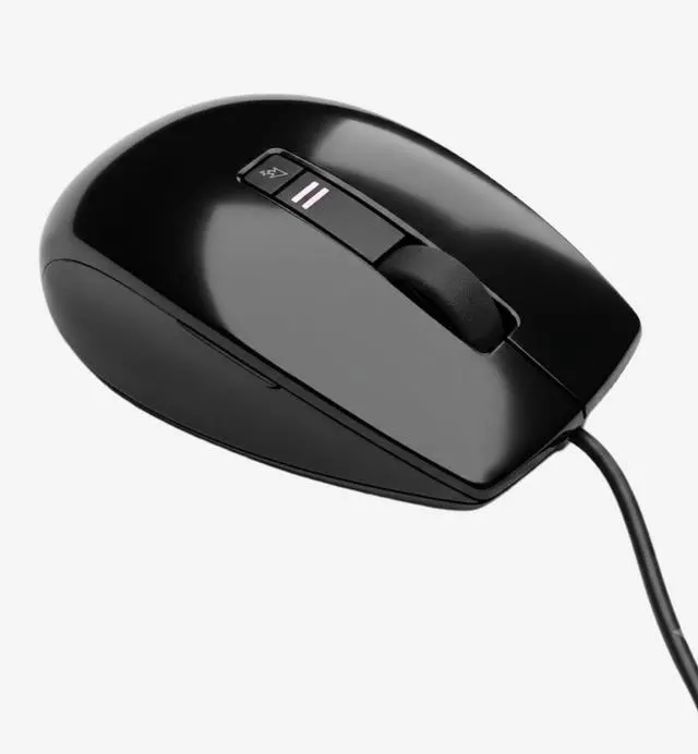 Alt view image 3 of 5 - Dell V7623 Wired Ambidextrous 6-Button USB Mouse, 1600 DPI Optical Smooth Tracking, Quiet Clicks, Fast Scrolling Wheel, Compatible with PC, Mac, Laptop (CN-0V7623, J661D, J660D, V7623) (Pack of 50)
