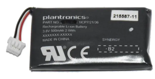 Alt view image 2 of 7 - HP Poly Savi 7300 Battery with Removal Tool 217400-01 784P8AA - OEM