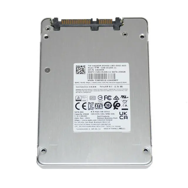 Alt view image 7 of 7 - Lot 2 Lite-on CV8-CD256-11 256GB SATA 6G 2.5" Laptop Solid State Drive SSD 4G95M - OEM