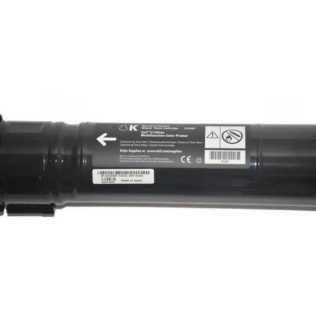 Alt view image 3 of 7 - Dell C7765dn Toner Cartridge Black 15000 Page Yield Laser 31XHP 6GH17 - OEM