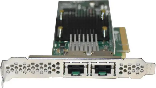 Alt view image 3 of 6 - Dell Chelsio T520-BT Dual-Port 10GbE RJ45 PCIe Network Adapter Card PVMTG - OEM