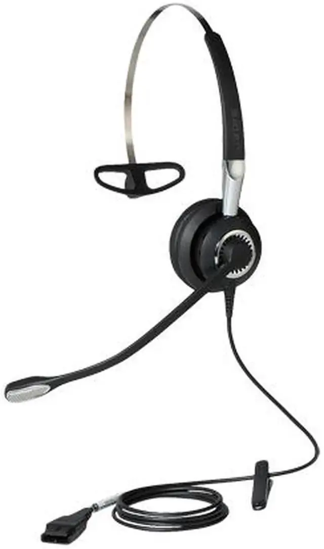 Alt view image 4 of 4 - Jabra BIZ 2400 II Mono NC 3-in-1 Headset Mono QD Headset