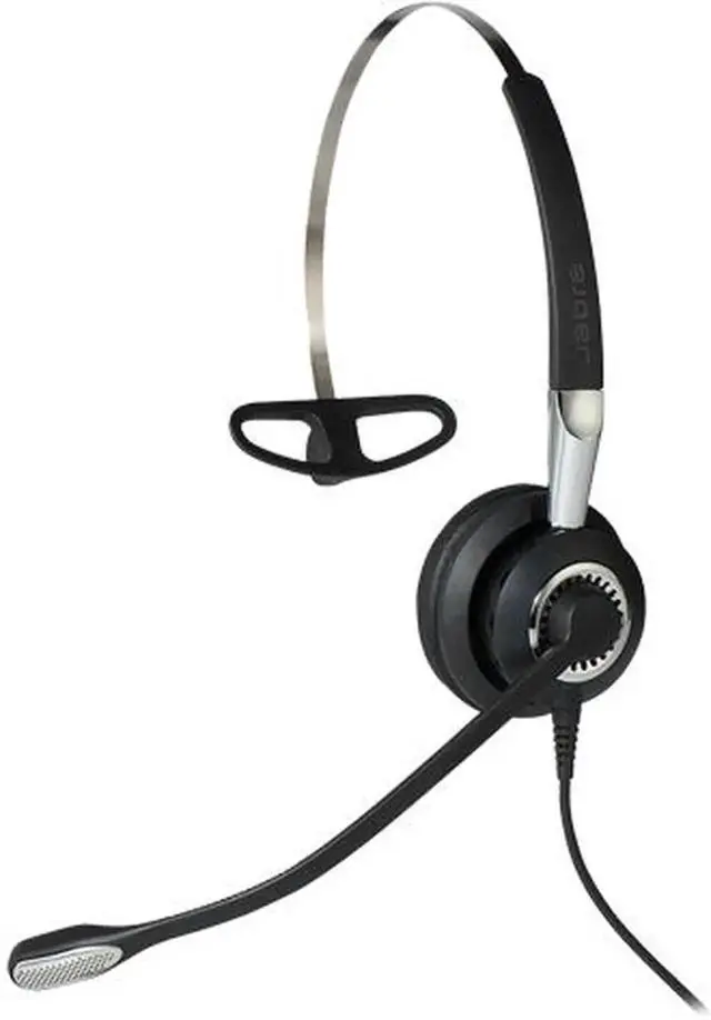 Alt view image 3 of 4 - Jabra BIZ 2400 II Mono NC 3-in-1 Headset Mono QD Headset