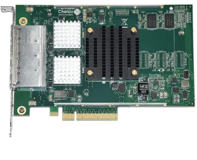 Alt view image 6 of 6 - Dell Chelsio T540-BT Quad-Port 10GbE RJ45 PCIe Low Profile Network Adapter 2RGPF