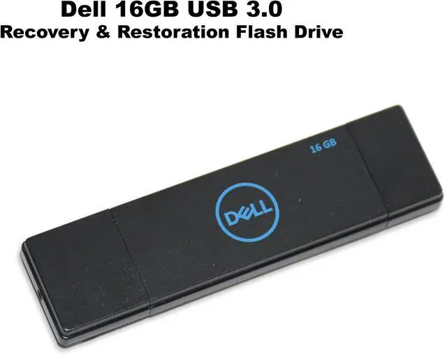 Alt view image 4 of 6 - Dell NH9HP 16GB USB 3.0 Windows 10 Pro 64-Bit OEM Recovery Restore Flash Drive for Dell Desktops and Laptops
