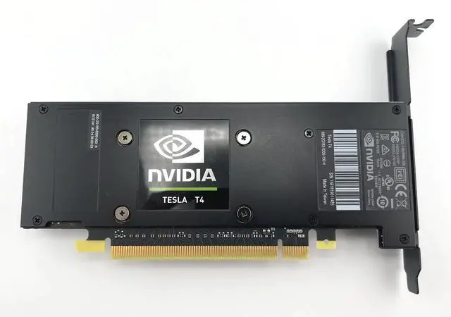 Alt view image 2 of 7 - NVIDIA Tesla T4 16GB Accelerator Card 699-2G183-0200-211L High Profile - OEM