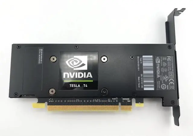 Alt view image 3 of 8 - NVIDIA Tesla T4 16GB GDDR6 PCIE 3.0 x16 GPU Graphics Accelerator Card ***Low