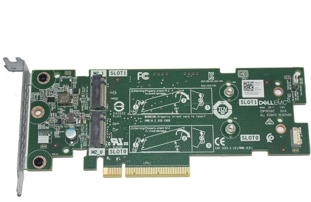 Alt view image 6 of 12 - Dell PowerEdge BOSS 2x 240Gb boot optimized storage M.2 SSD 7HYY4 72WKY 61F54