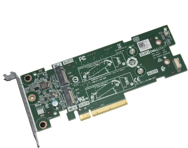 Alt view image 10 of 12 - Dell PowerEdge BOSS 2x 240Gb boot optimized storage M.2 SSD 7HYY4 72WKY 61F54