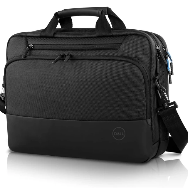 Alt view image 2 of 7 - Dell Pro Briefcase 14 PO1420C - Dell EcoLoop Laptop Sleeve for up to 14" Laptops, Shock-Absorbing EVA Foam, Solution-Dyed Eco-Friendly Fabric - 8NW0J - Black