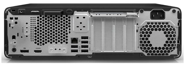 Alt view image 3 of 7 - HP EliteDesk 805 G6 SFF Business Computer Desktop, AMD Ryzen 5 PRO 4650G, 16GB DDR4 RAM, 1TB M.2 NVMe SSD, Radeon RX 550X 4GB, No OS