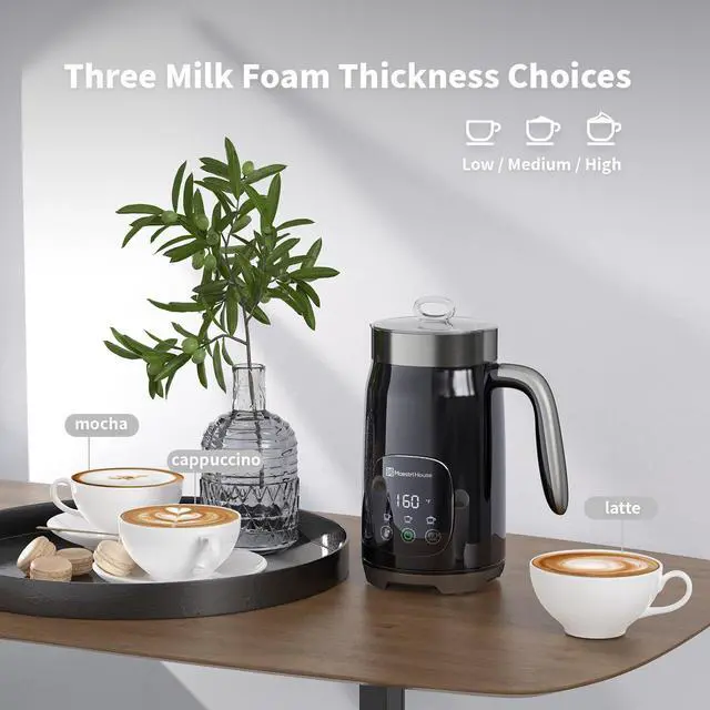 Alt view image 4 of 7 - Maestri House Integrated Milk Frother MMF9201 Black