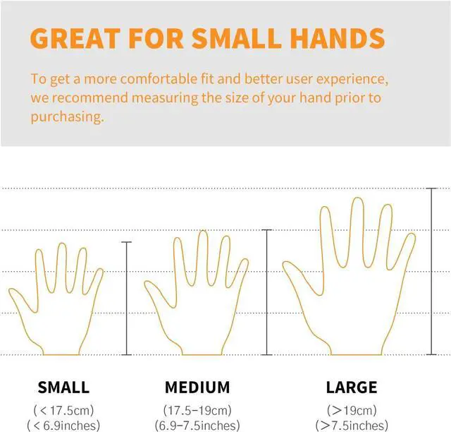 Alt view image 7 of 7 - Left Handed Bluetooth Mouse, ProtoArc EM13 Wireless Ergonomic Vertical Mouse Rechargeable Left Hand Mice with 3 Adjustable DPI, 3 Device Connection, Compatible for PC, iPad, MacOS, Windows-Black