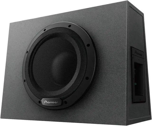 Alt view image 11 of 11 - Pioneer TS-WX1010A 10” Sealed enclosure active subwoofer with built-in amplifier TSWX1010A