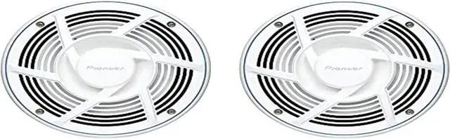 Alt view image 5 of 7 - Pioneer TS-MR2040 8" 200W Max Power IMPP Cone 2-Way Marine Coaxial Speakers