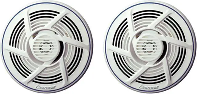 Alt view image 7 of 8 - Pioneer TS-MR1640 6-1/2" 160W Water-resistant IMPP Marine Coaxial Speakers