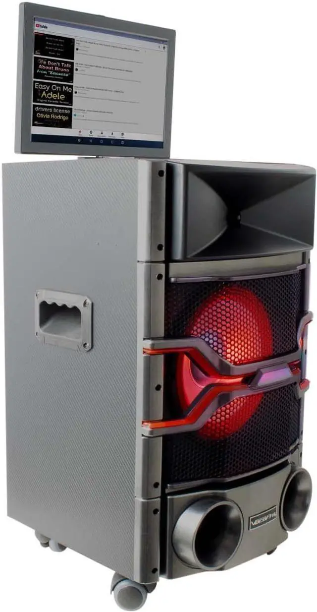 Alt view image 8 of 12 - VOCOPRO 120W WIFI KARAOKE SYS 14IN TOUCH
