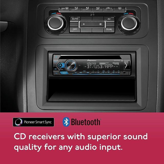 Alt view image 6 of 9 - Pioneer DEH-S4220BT Single DIN CD Audio - Bluetooth, 13-Band Equalizer
