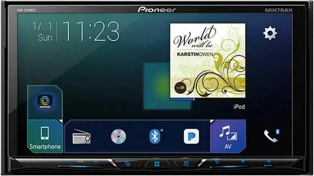 Alt view image 9 of 17 - Pioneer AVH-W4500NEX 7" Double-DIN Multimedia CD/DVD Receiver with Bluetooth