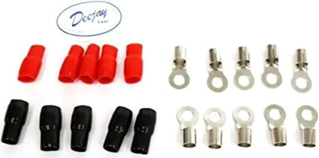 Alt view image 3 of 3 - DEEJAYLED 10 PACK 4 GAUGE ECONOMY CONNEC