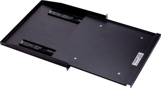 Alt view image 6 of 6 - 1u Space Metal Slide Out Rack Tray for Professionals 19-in Wide