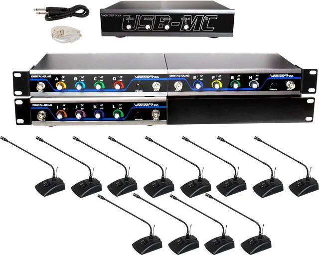 Alt view image 3 of 3 - VOCOPRO WIRELESS MICROPHONE/USB INTER PK
