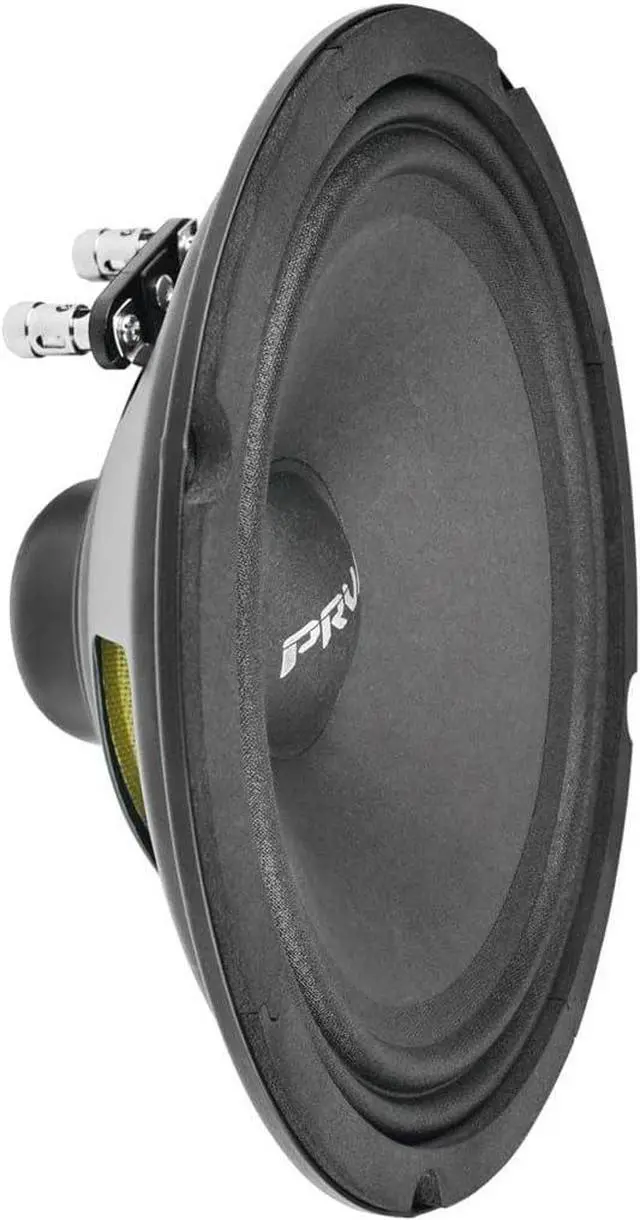 Alt view image 2 of 8 - prv audio 8 inch midrange speaker 8mr400-ndy-4, 400 watts max program power, neodymium, 4 ohm, 200 watts rms power, 94 db, mid range loudspeaker fo pro car audio (single)