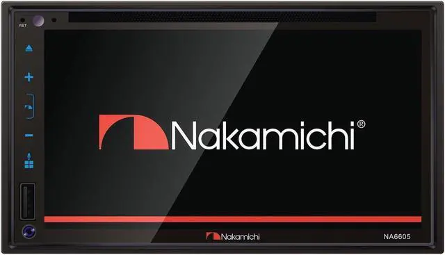 Alt view image 16 of 16 - Nakamichi NA6605 2-DIN CD/DVD Bluetooth Car In-Dash Receiver w/ 6.8" Touchscreen