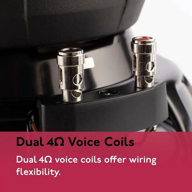 Alt view image 12 of 16 - Pioneer 10" Dual 4 Ohm Voice Coil Subwoofer