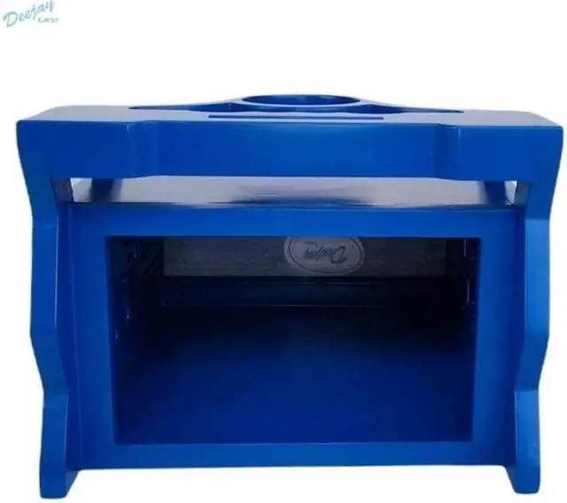Alt view image 3 of 3 - 1 DIN Space Plus 2 EQ Stylish Wooden Controller Case for Mobile Competitions BLUE