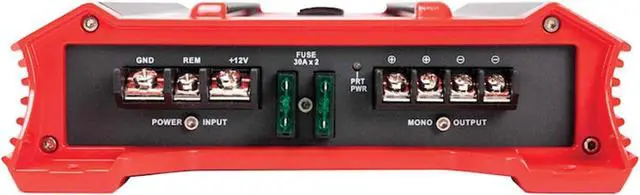 Alt view image 5 of 8 - Crunch Ground Pounder 1 x 875 @ 4 Ohms 1 x 1750 @ 2 Ohms 1x 3500 @ 1 Ohms D Class