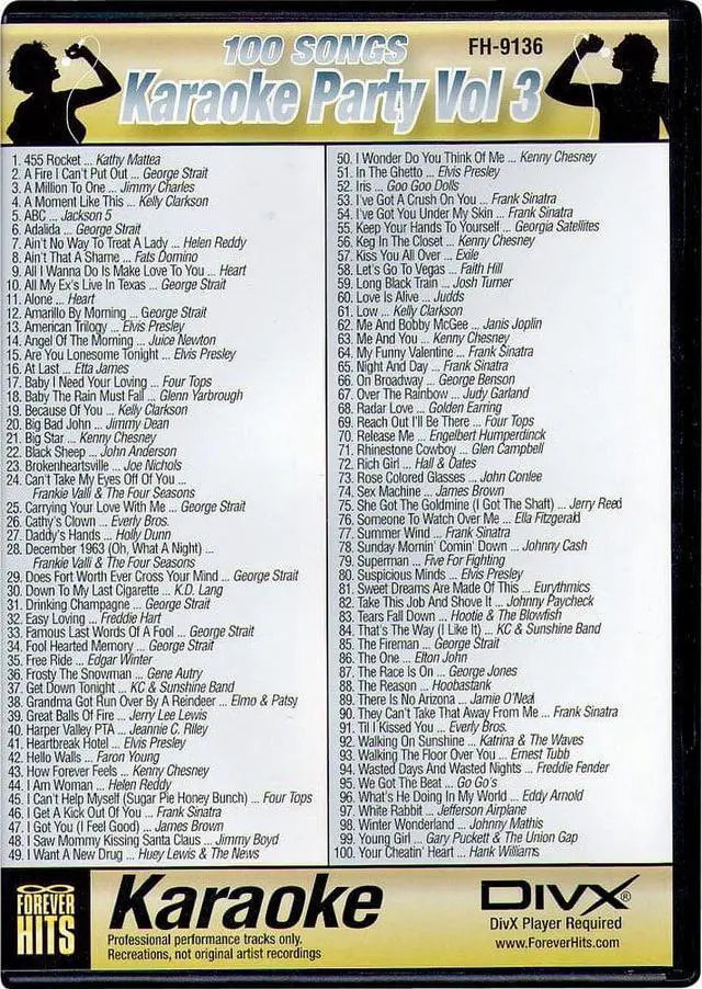 Alt view image 3 of 3 - Vocopro KARAOKEPARTYVOL3 100 Songs On One Disc