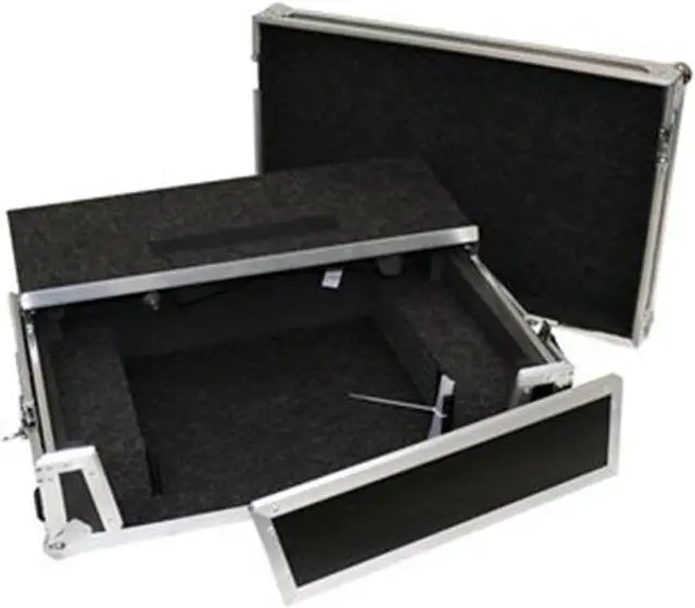 Alt view image 3 of 3 - Fly Drive Case For Pioneer DJ DDJ-1000SRT Controller withlaptop shelf BLACK Color