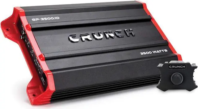 Alt view image 6 of 8 - Crunch Ground Pounder 1 x 875 @ 4 Ohms 1 x 1750 @ 2 Ohms 1x 3500 @ 1 Ohms D Class