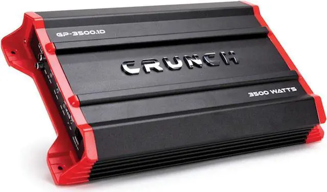 Alt view image 8 of 8 - Crunch Ground Pounder 1 x 875 @ 4 Ohms 1 x 1750 @ 2 Ohms 1x 3500 @ 1 Ohms D Class