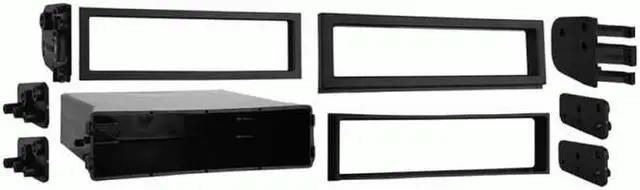 Alt view image 14 of 14 - Metra 988999 Mitsubishi / Subaru / Volkswagen Under Radio Turbo Pocket Kit