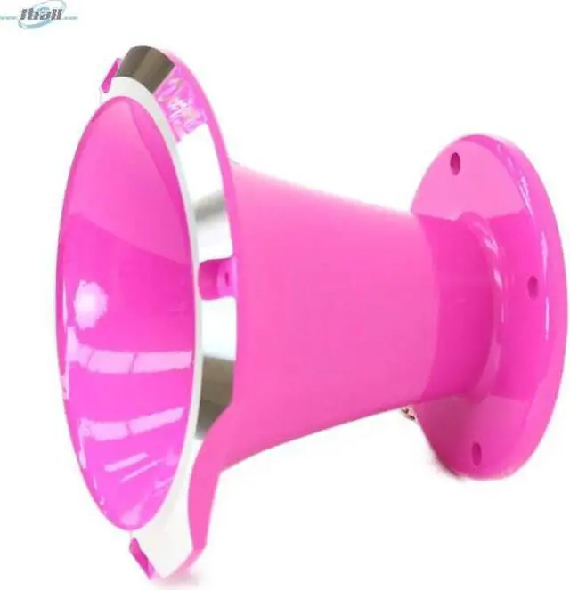 Alt view image 3 of 3 - Circular Despacito Aluminum Bolt-on High Frequency Horn Flare PINK with2-in Throat