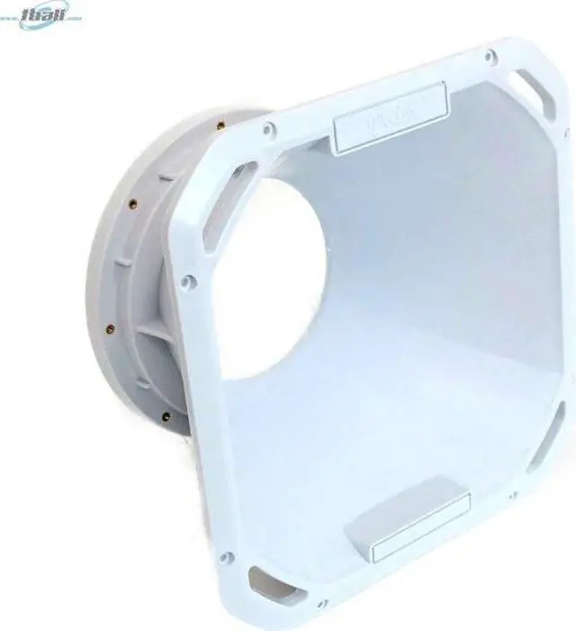 Alt view image 3 of 3 - 6.5-in Speaker Despacito Midrange Diffuser Horn with Exponential Flare in White